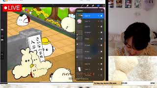 Live! Drawing Crafting Day! Drawing request 10$/1000bits
