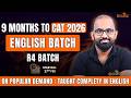 Starting CAT 2026 Prep Now? R4 English Batch LAUNCH (Complete Strategy &amp; Details) | Ravi Sir Rodha.
