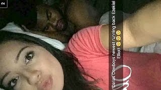 Girl Posts Snapchat Of Her with Ezekiel Elliot In Bed