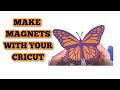 How to make magnets with your Cricut - Magnet designs - Layer vinyl