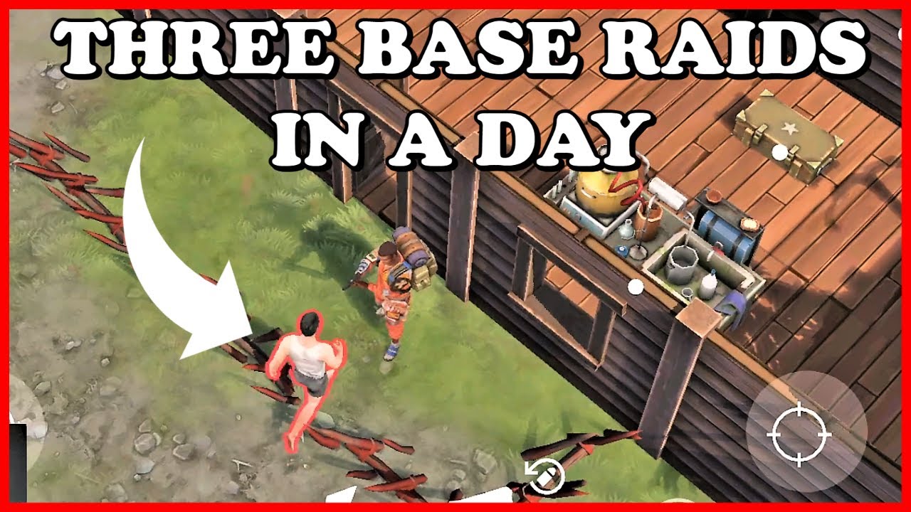 Stay Alive | Three Base Raids, Getting enough Resources | PVDefender