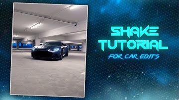 Smooth Shake Effect Tutorial for Car Edits 🔥🚘 | Hard Shake Effect tutorial (Preset+)