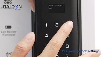Dalton Facial Recognition And Finger-Vein Smart Lock Installation And Setup Video