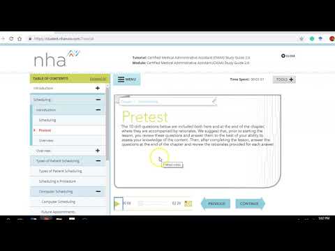 week 1 tutorial for the NHA portal