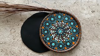 Start a pine needle basket on a GAB