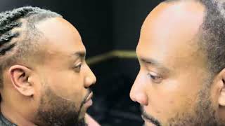 💈 Crispy Taper & Sharp Line Up with Locs 🔥 | Stay Crispy Barber