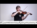 12. C Major Scale and Arpeggios - All For Strings Book 2 - Violin