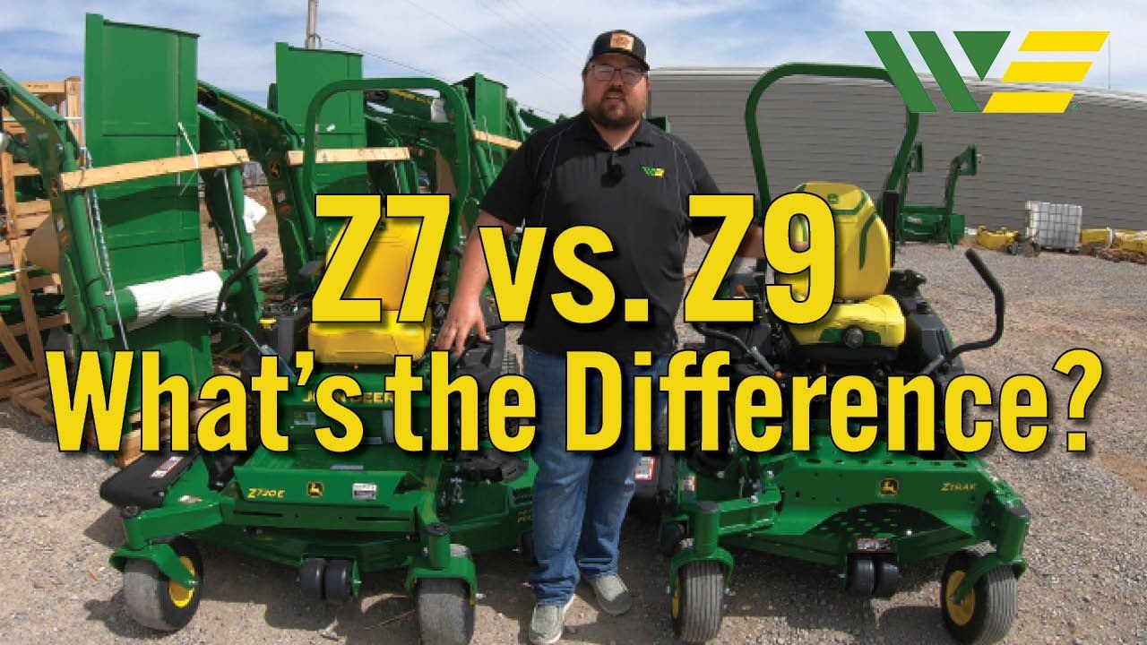 Should you Buy John Deere Z7 or Z9 Zero Turn Mower? - YouTube