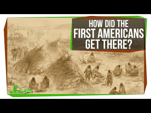 કેવી રીતે પ્રથમ અમેરિકનો ત્યાં પહોંચ્યા