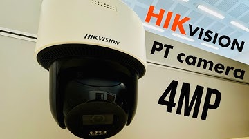 Unboxing & Setup of Hikvision DS-2DE2C400MWG-E – Smart PTZ Camera in Action!