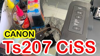 Canon Pixma Ts207 Convert Into Continuous Ink, Continuous Ink Supply System