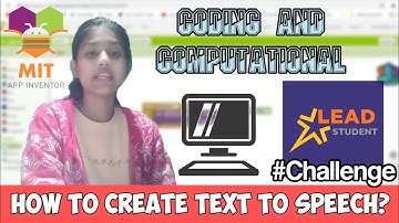 Coding 🖥️ // How to create Text to speech using MIT app inventor? 🤗  @Learn_with_Punya