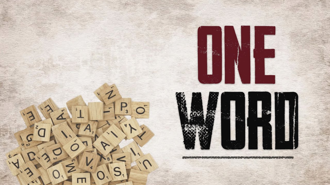 One Word - part 1 - livestream - YouTube