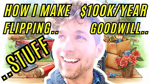 How I Make $100k/Year Flipping Goodwill Clothes! #reseller #ebay #thrifting #vintage #amazonfinds