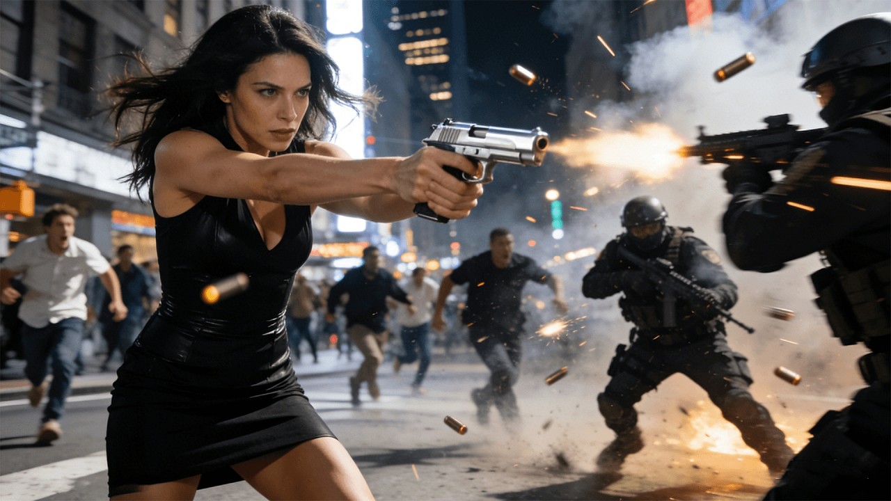 【Chinese Drama】毒梟老大派人扮成平民等待接頭，誰知被美女特工一眼識破一槍斃命！