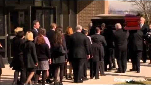 War reporter Marie Colvin laid to rest in her home...