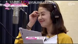 Lesserafim's Yunjin gorgeous voice in produce 48!! (predebut Yunjin)