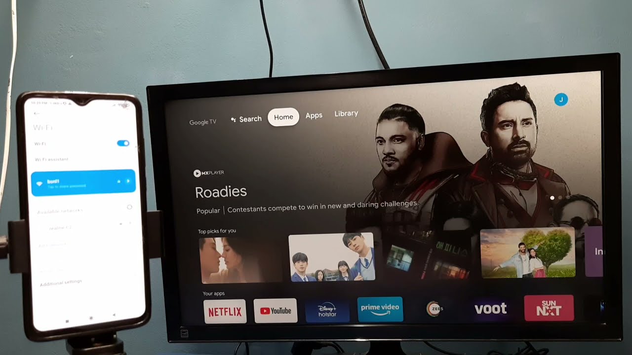 How to Connect Xiaomi Mi Redmi Phone to Google TV Android TV | Screen ...