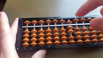 WK2: Abacus practice on adding ones and tens