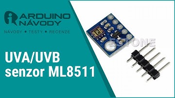 Arduino návody | UVA/UVB senzor ML8511