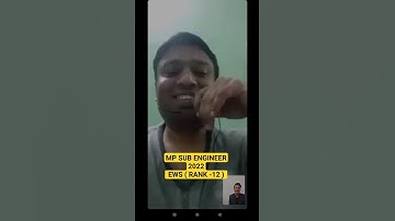 Mp Sub Engineer Topper 2022 | ऐसे हुआ मेरा selection🔥🔥 | #shorts #tcp