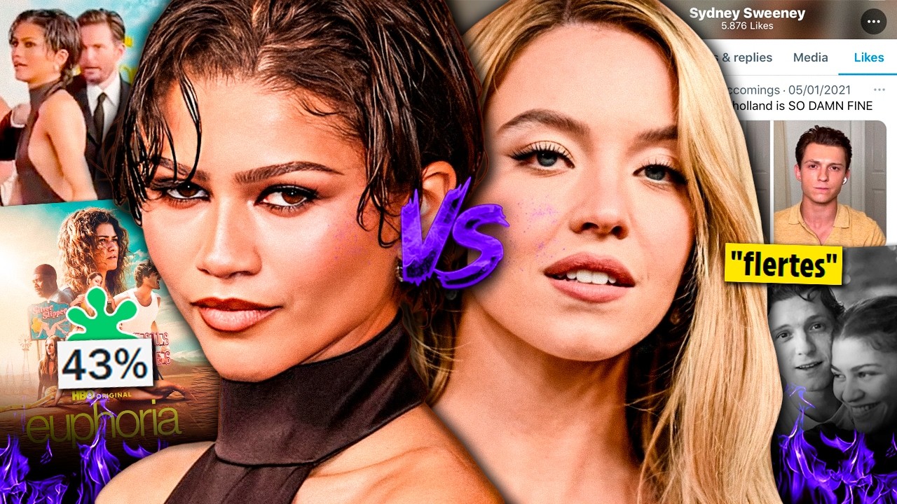A TRETA entre ZENDAYA e SYDNEY SWEENEY