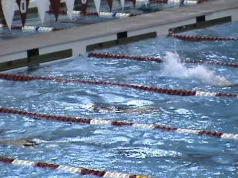 Elizabeth Harty- Ned Reeb 2011 100 Freestlye Finlas swim - YouTube