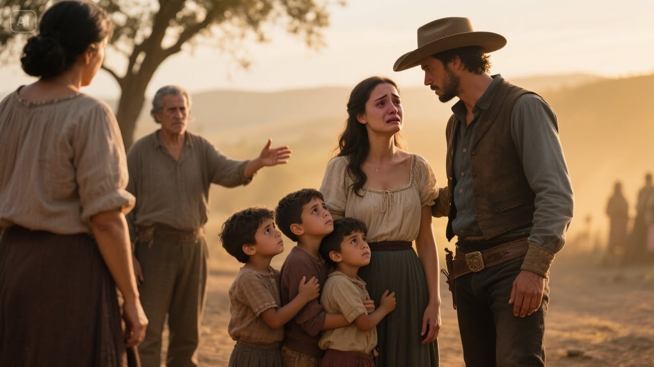 Sus padres la vendieron por ser estéril — Hasta que un vaquero solitario con cinco hijos la eligió.