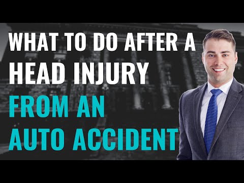 What to do after a Head Injury from a Car Accident | Personal Injury with Attorney Andrew Plagge