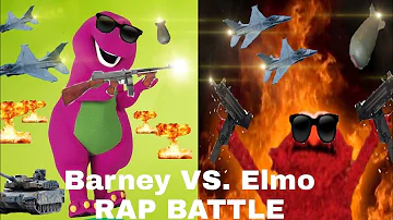 Barney vs Elmo (rap battle)