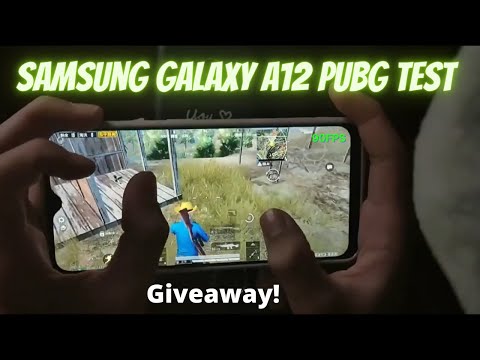 Samsung Galaxy A12 Pubg Test | Samsung Galaxy A12 Pubg Gameplay | Samsung Galaxy A12 Fps Heating!