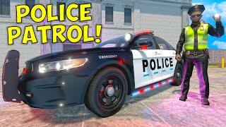 RESPONDING TO CALLOUTS *POLICE PATROL* | FL POLICE FLASHING LIGHTS GAME