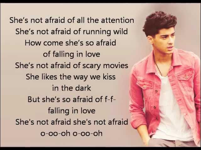 One Direction - She's Not Afraid lyrics