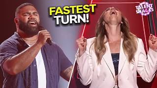 That First Note Hits... Coaches Are Already In The Voice