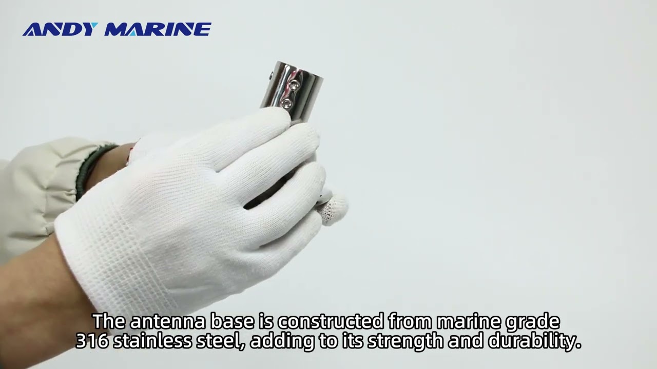 316 Stainless Steel 180° Adjustable Antenna Base