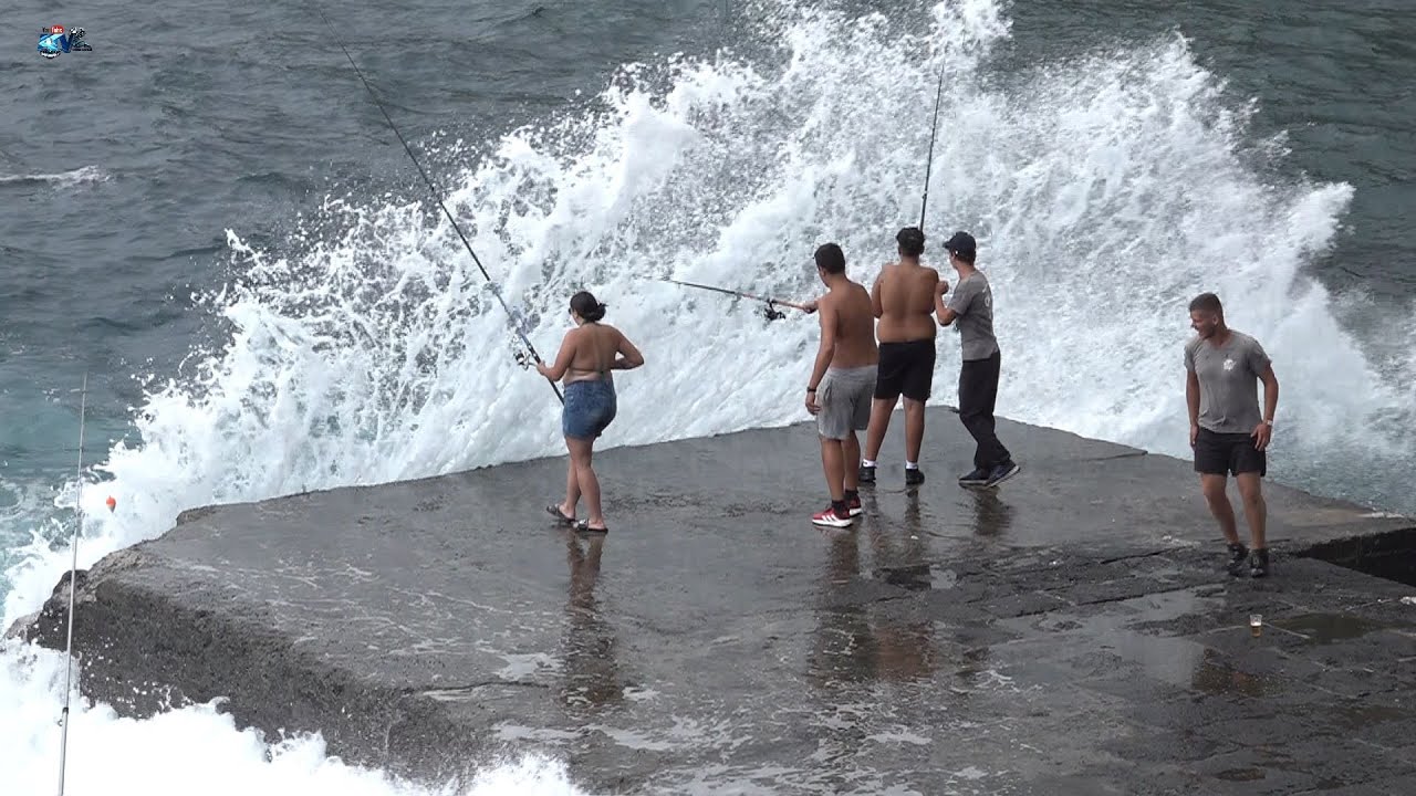 Pesca Desportiva e Porco no Espeto Porto do Arnel Nordeste Ilha de São Miguel Açores 26 08 2023
