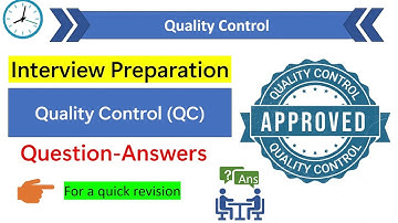 Interview question answer on QC | Quality control