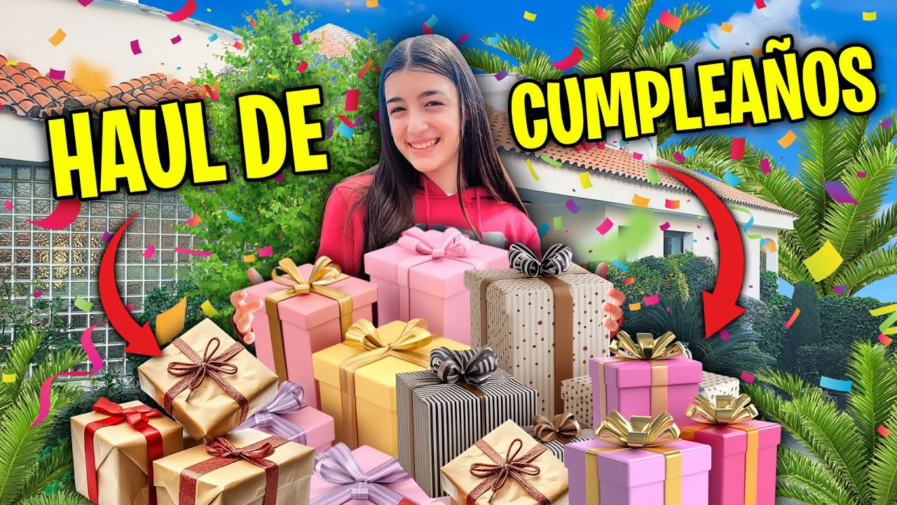 HAUL DE REGALOS DE MI 12 CUMPLEAÑOS *SE PASARON
