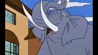 The Simpsons Elephant Trumpets and Roars