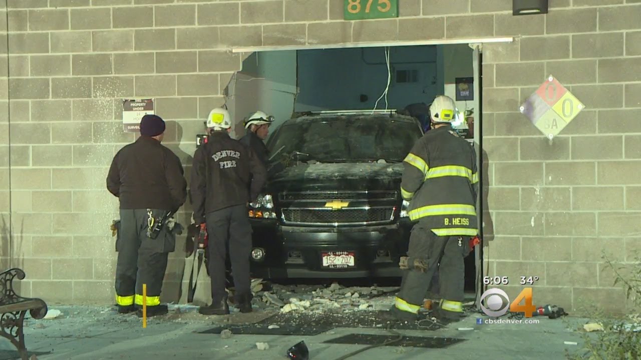 Thieves Ram Stolen SUV Into Marijuana Warehouse