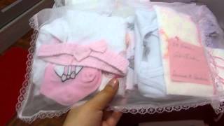 Mala de roupas para Maternidade Valentina