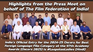 Best Foreign Language Film Category at the 97th Academy Awards (Oscars 2025) is #LaapataaLadies