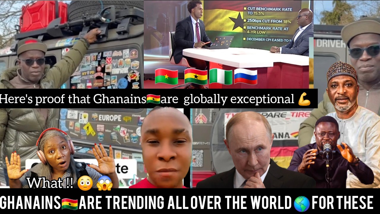 OMG😱💃A GHANAIAN MAN IN TRENDING IN THE WORLD AS FIRST IN..💪