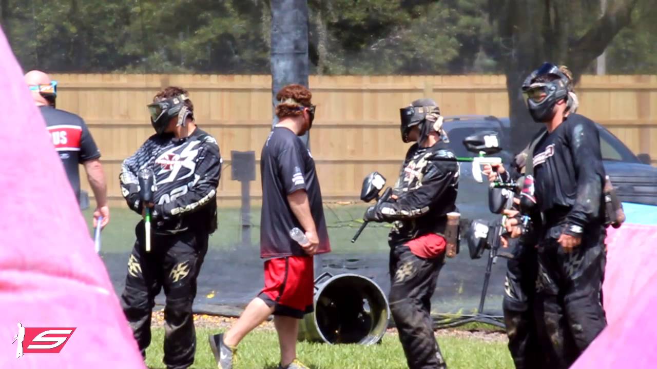 Tampa Bay Damage vs Omaha Vicious Paintball Scrimmage 2013 PSP West