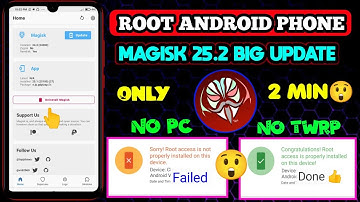 How Rooting Android Phone 100% Safe No Pc Kingroot| New Lattest Magisk App Root Android 11 12 10 9 8
