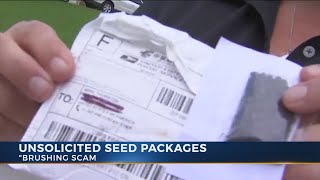Unsolicited seed packages are part of "Brushing Scam"