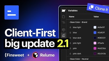 Big Update: Version 2.1 of Client-First is now released!
