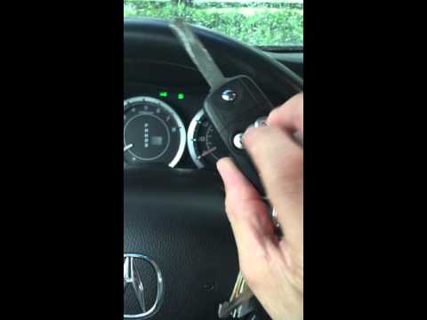 2012 ACURA TSX Auto Door lock unlocking setup