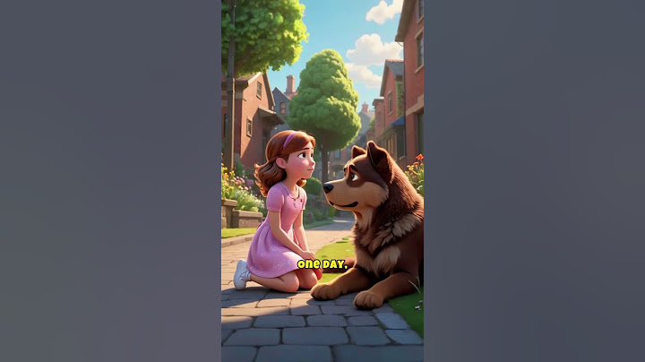 Emma's Healing Love for a Dog #animation #explore #shorts