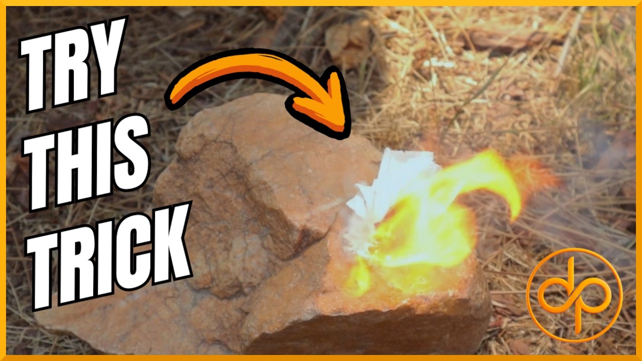 Lighting Matches Without a Striker | Simple Survival Trick - YouTube